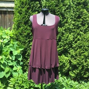 🦋 3 for $25 - Kim and Co Knit Double Layer Hem Dress 🇨🇦
